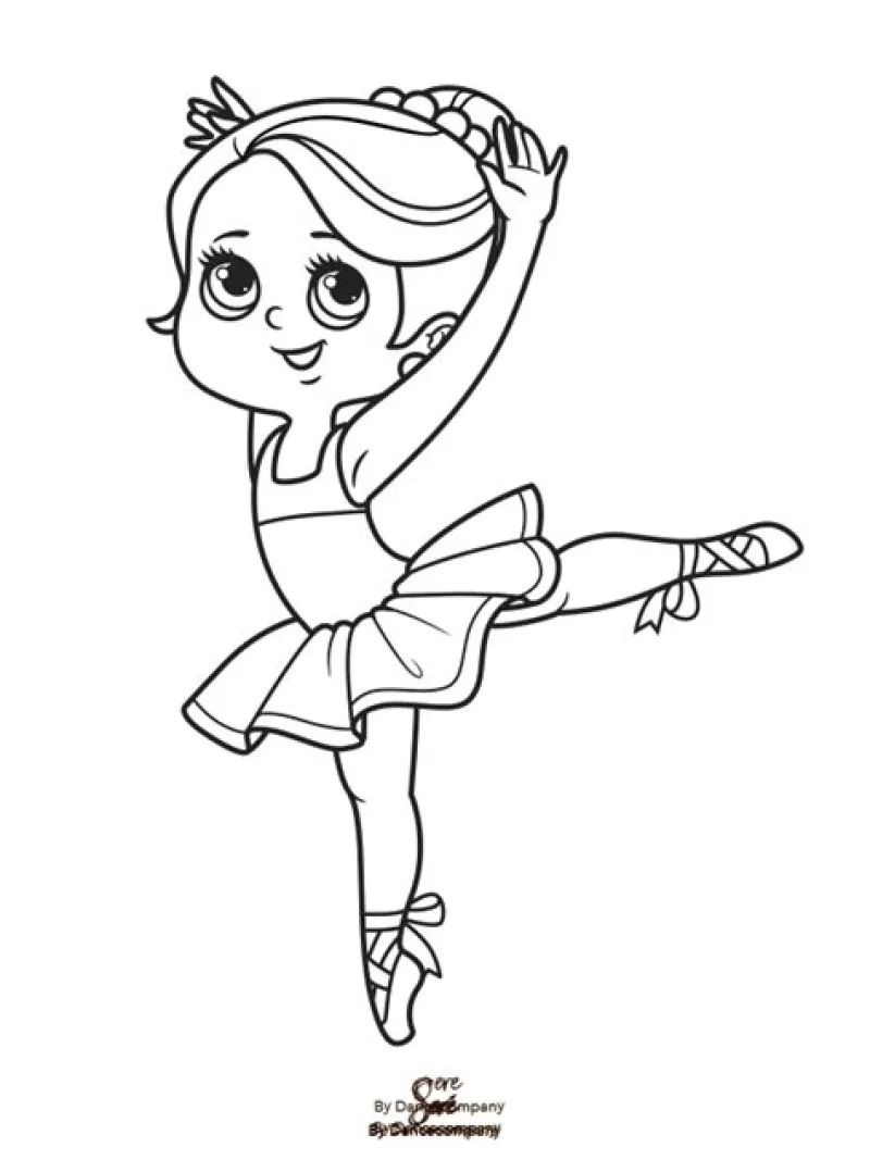 a_balletkort_til_at_farve_6.webp Dansebutikken A5 balletkort til at farvelægge - 9 stk i en pakke>Børn Andet Til Ballet | Balletting Børn