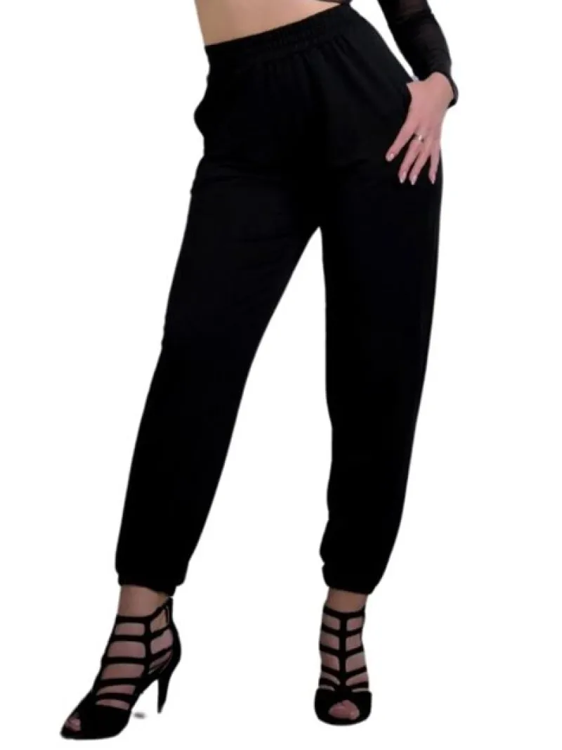 afslappede_sorte_bukser_a_1.webp Dansebutikken Afslappede sorte bukser af bambus - Danceeverywear>Dame Danseunderdele Damer