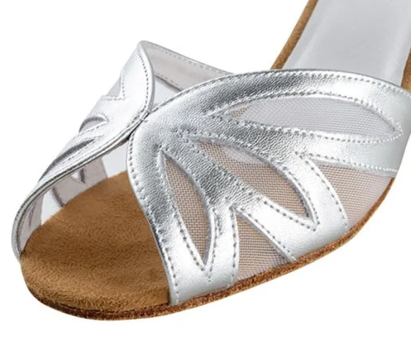 anna_kern_slv_dansesko__c_5.webp Dansebutikken Anna Kern sølv dansesko 3,5 cm hæl>Dame Brudesko | Salsasko Damer