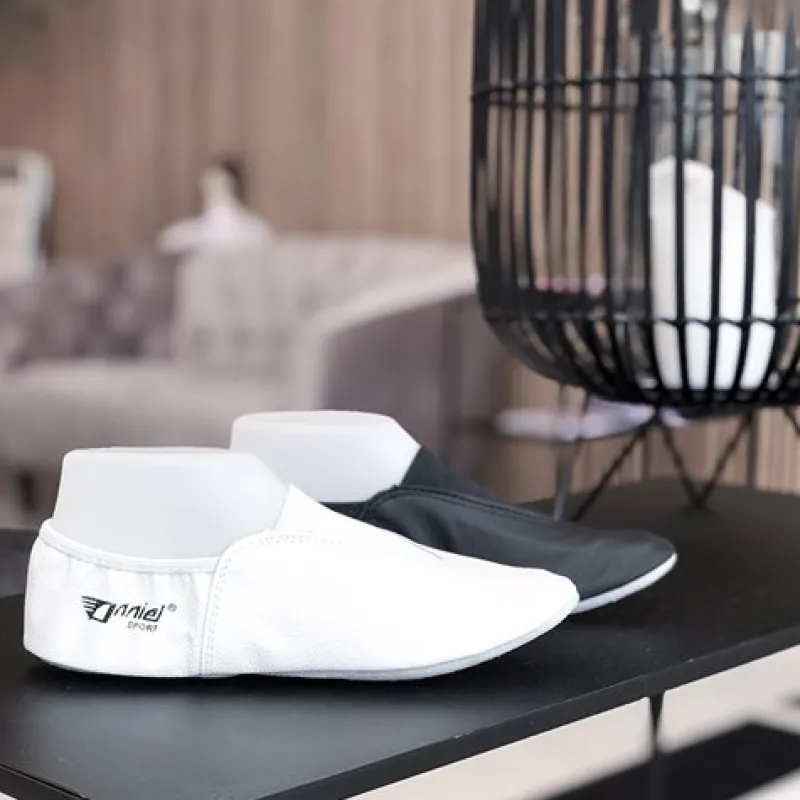 anniel_hvid_gymnastiksko__1.webp Dansebutikken Anniel hvid gymnastiksko skind>Børn Gymnastiksko Voksne | Gymnastiksko Børn