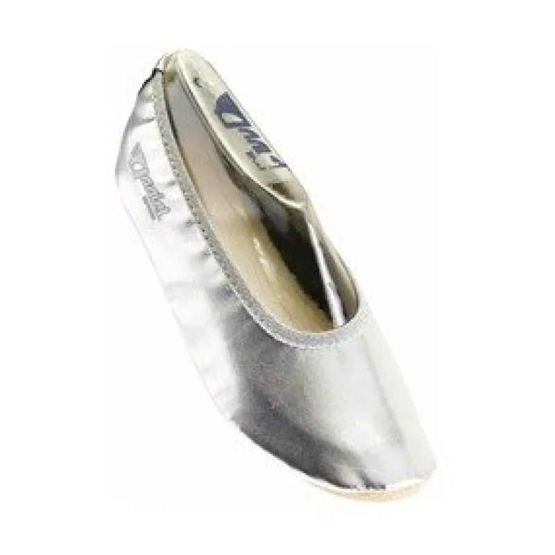 anniel_slv_gymnastikballe_0.webp Dansebutikken Anniel sølv gymnastik/balletsko>Børn Gymnastiksko Børn