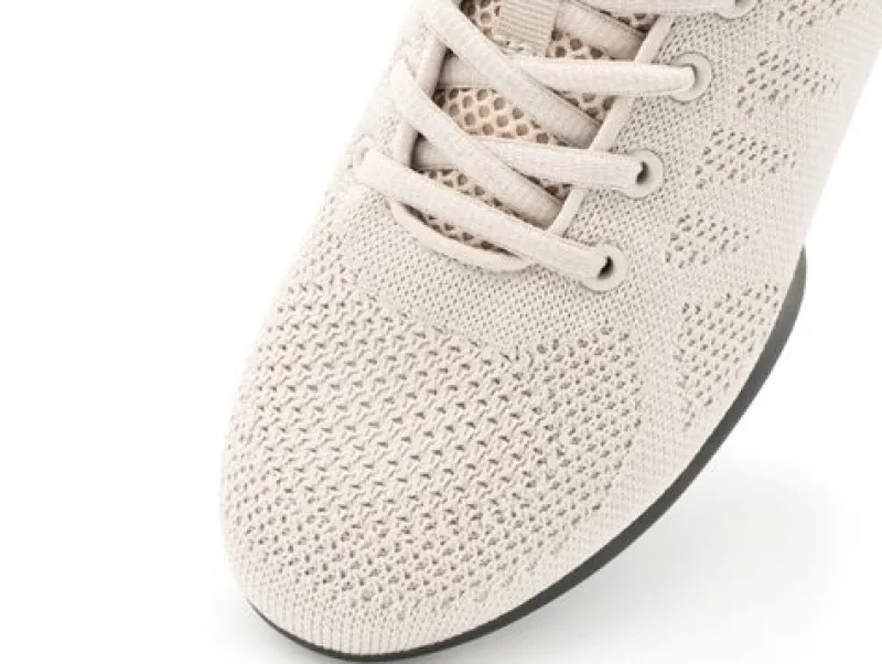 beige_dansesneaker_i_ndba_1.webp Dansebutikken Beige dansesneaker i åndbar strik til damer - Suny>Dame Salsasko Damer | Swingsko Damer