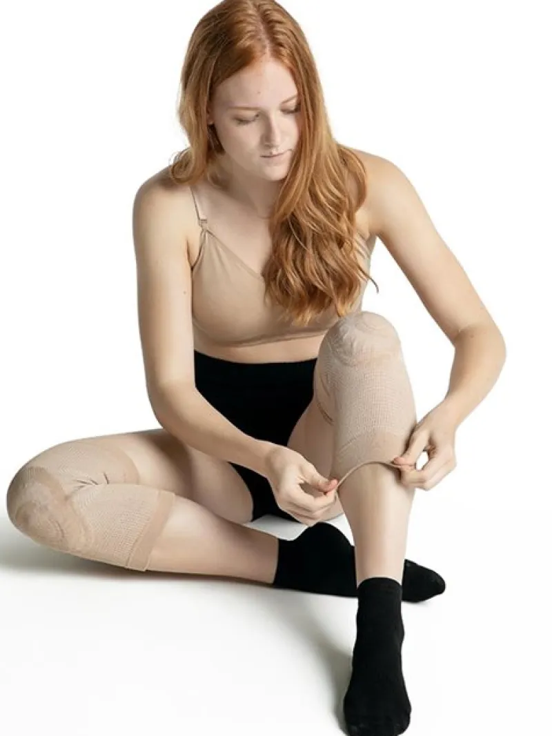 beige_gele_knbeskyttere_t_1.webp Dansebutikken Beige gele knæbeskyttere til dans> Andet Til Gymnastik | Andet Til Ballet