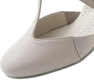 Dansebutikken Beige skind Naia dame dansesko Werner Kern>Dame Tangosko Damer | Social Dansesko