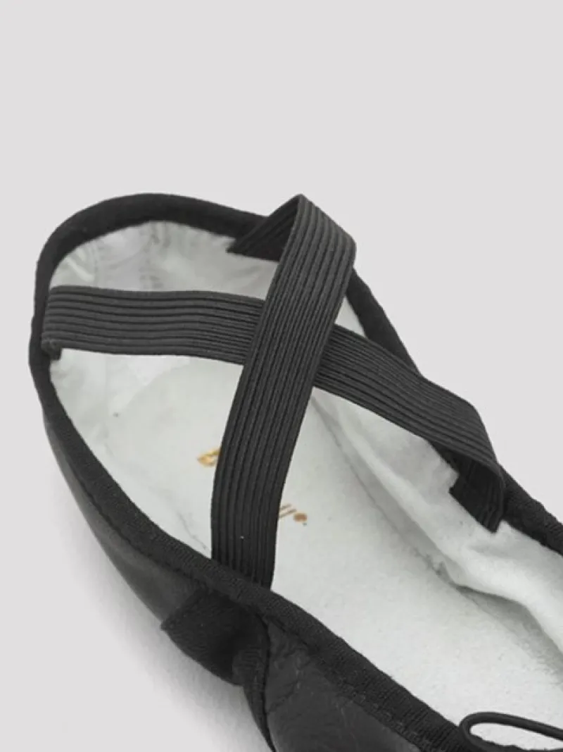 bloch_blde_sorte_balletsk_5.webp Dansebutikken Bloch bløde sorte balletsko med split sål> Balletsko Bløde