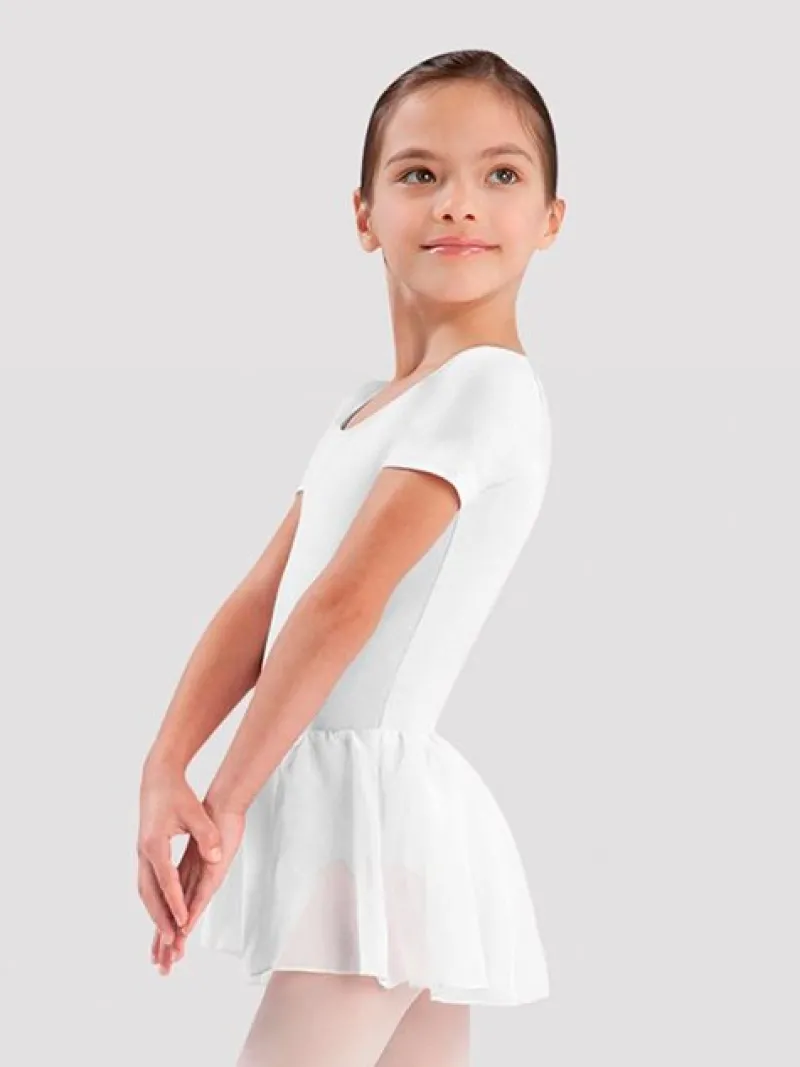 bloch_hvid_dragt_mchiffon_1.webp Dansebutikken Bloch hvid dragt m.chiffon skørt til piger>Børn Gymnastikkjole Piger | Balletkjole Piger