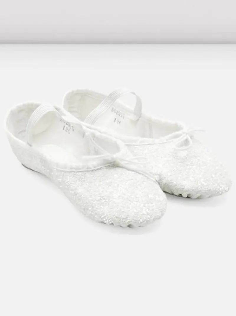 bloch_hvid_skind_glimmer__3.webp Dansebutikken Bloch hvid skind glimmer balletsko> Balletsko Bløde