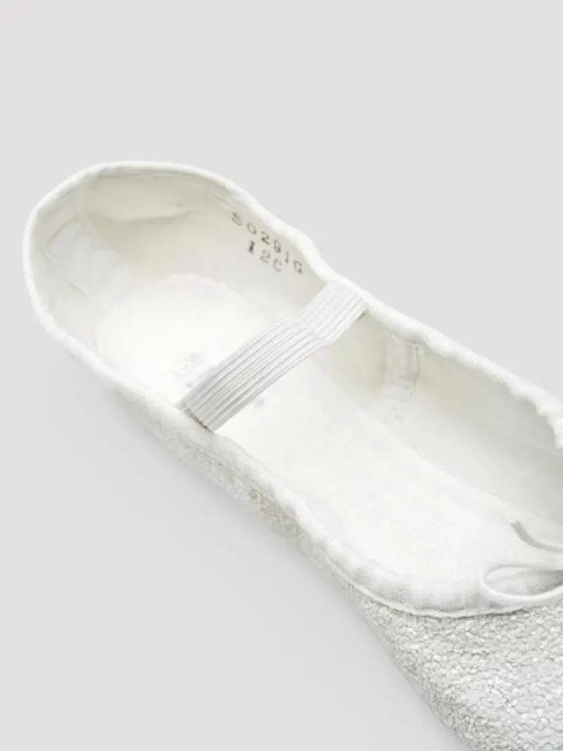bloch_hvid_skind_glimmer__5.webp Dansebutikken Bloch hvid skind glimmer balletsko> Balletsko Bløde