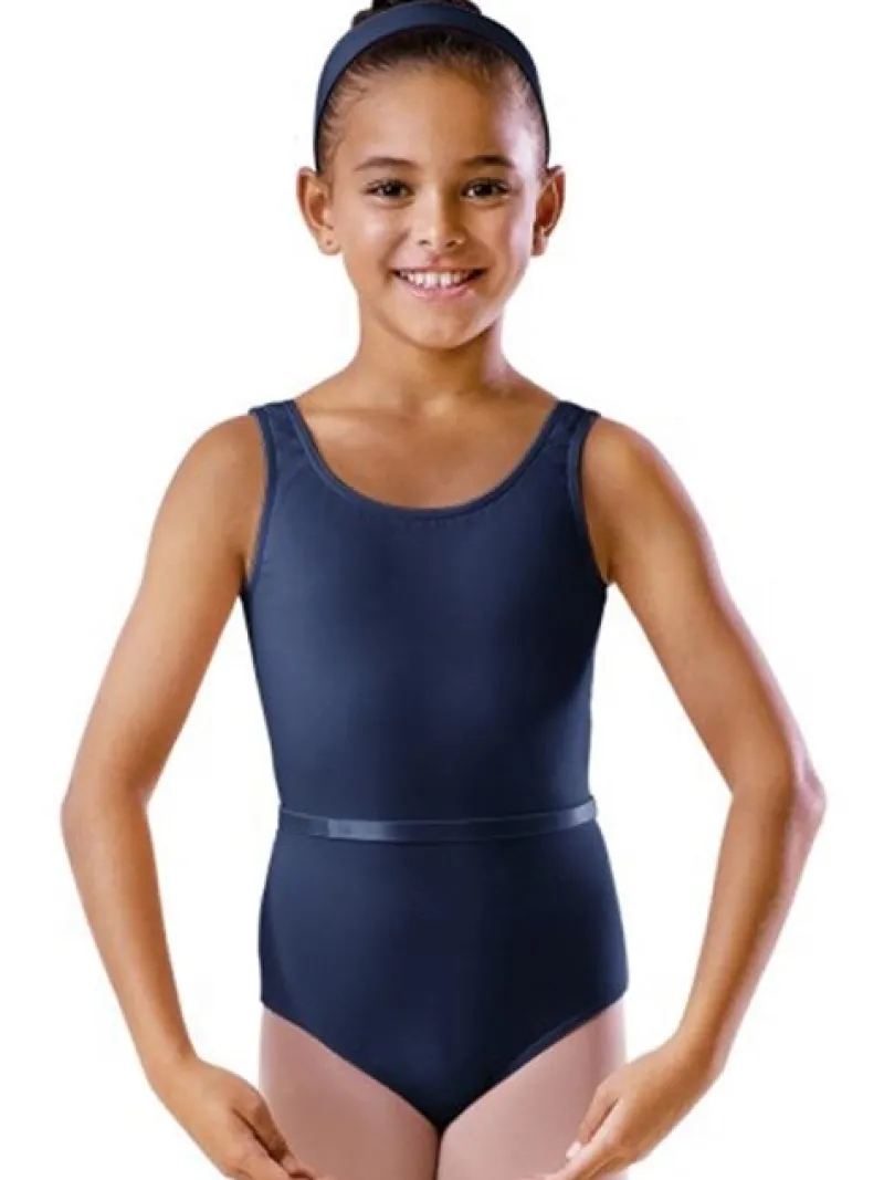 bloch_navy_dragt_mblte_u__0.webp Dansebutikken Bloch navy dragt m.bælte u. ærme til piger>Børn Dragter Piger | Balletdragter Børn