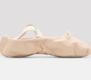 Dansebutikken Bloch springsko/ soft balletsko rosa splitsål - Børn> Balletsko Bløde