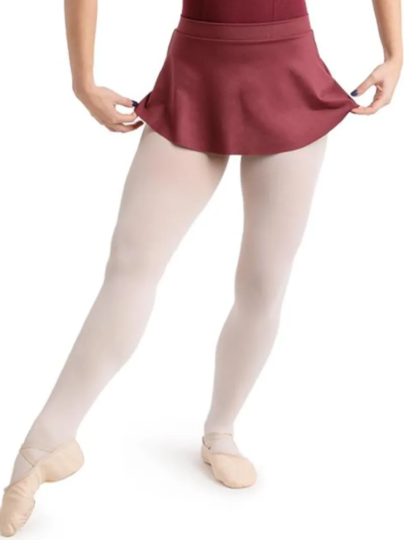 capezio_bordeaux_pullon_s_1.webp Dansebutikken Capezio bordeaux pull-on skørt damer>Dame Skørter Til Skøjteløb | Ballet Underdele Damer