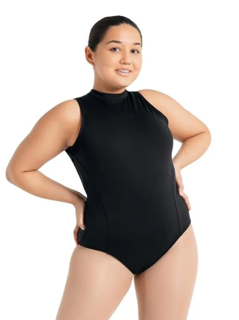 capezio_hjhalset_dragt_i__0.webp Dansebutikken Capezio højhalset dragt i sort>Dame Balletdragter Damer