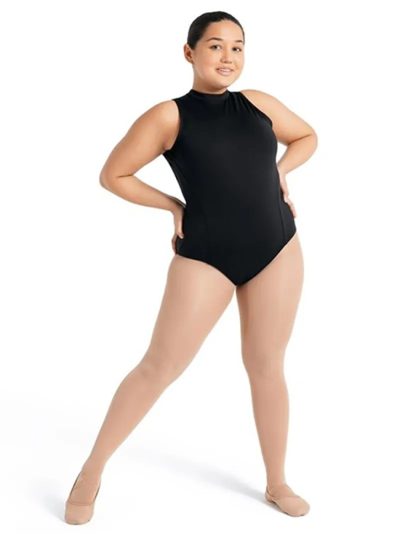 capezio_hjhalset_dragt_i__2.webp Dansebutikken Capezio højhalset dragt i sort>Dame Balletdragter Damer