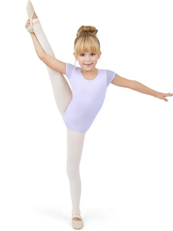Dansebutikken Capezio lys lavendel dragt med puf ærmer til piger>Børn Dragter Piger | Balletdragter Børn