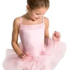 Dansebutikken Capezio rosa tutudragt med flæser>Børn Balletkjole Piger
