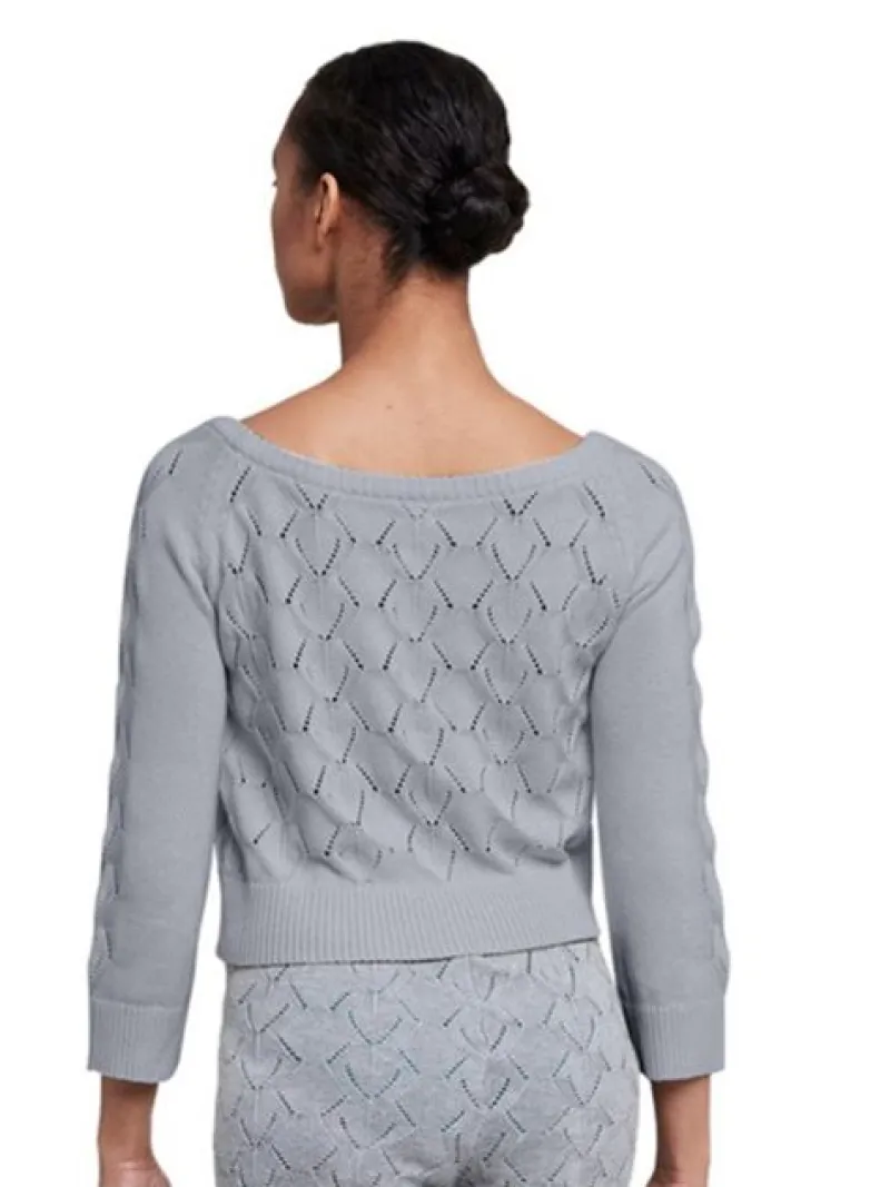 cropped_strik_fra_bloch___1.webp Dansebutikken Cropped strik fra Bloch - grå>Dame Dragter Damer