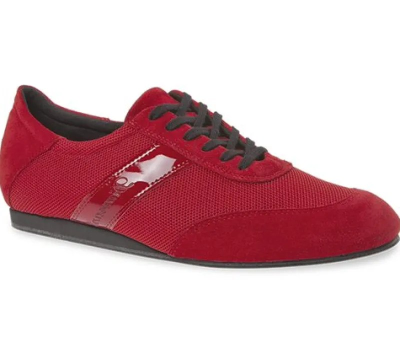 diamant_rd_dansesneaker_v_0.webp Dansebutikken Diamant rød dansesneaker vario spin sål til herrer> Tangosko Herrer | Salsasko Herrer