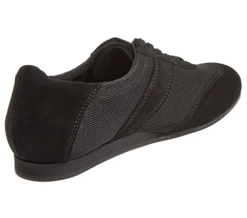 diamant_sorte_dansesneake_3.webp Dansebutikken Diamant sorte dansesneaker vario spin sål til herrer> Tangosko Herrer | Salsasko Herrer