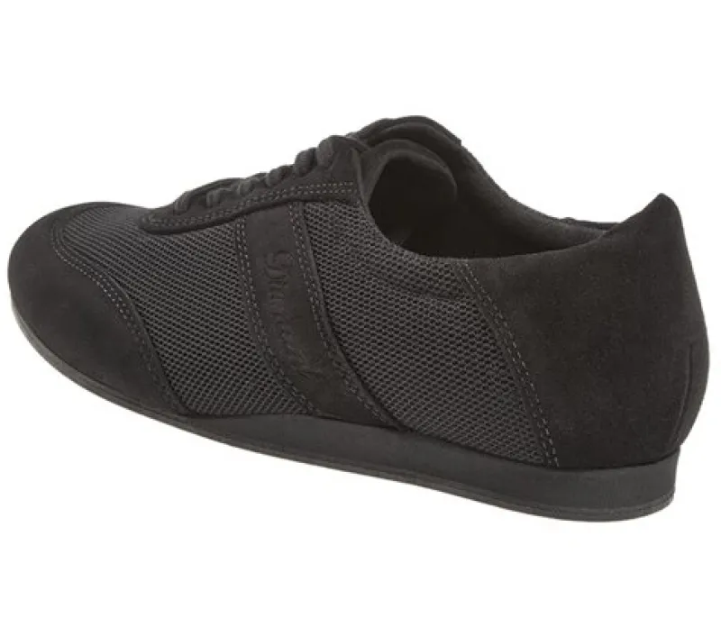diamant_sorte_dansesneake_5.webp Dansebutikken Diamant sorte dansesneaker vario spin sål til herrer> Tangosko Herrer | Salsasko Herrer