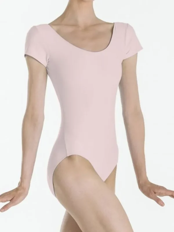 Dansebutikken Dragt med korte ærmer i lyserød fra Wear Moi>Dame Balletdragter Damer