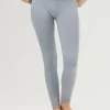 Dansebutikken Drop of mindfulness seamless leggings i svag lyseblå> Pilates Bukser/leggings | Yogabukser