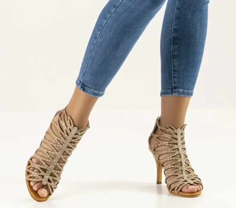 flot_anna_kern_beige_dans_4.webp Dansebutikken Flot Anna Kern beige dansesko med rhinsten>Dame Salsasko Damer | Tangosko Damer