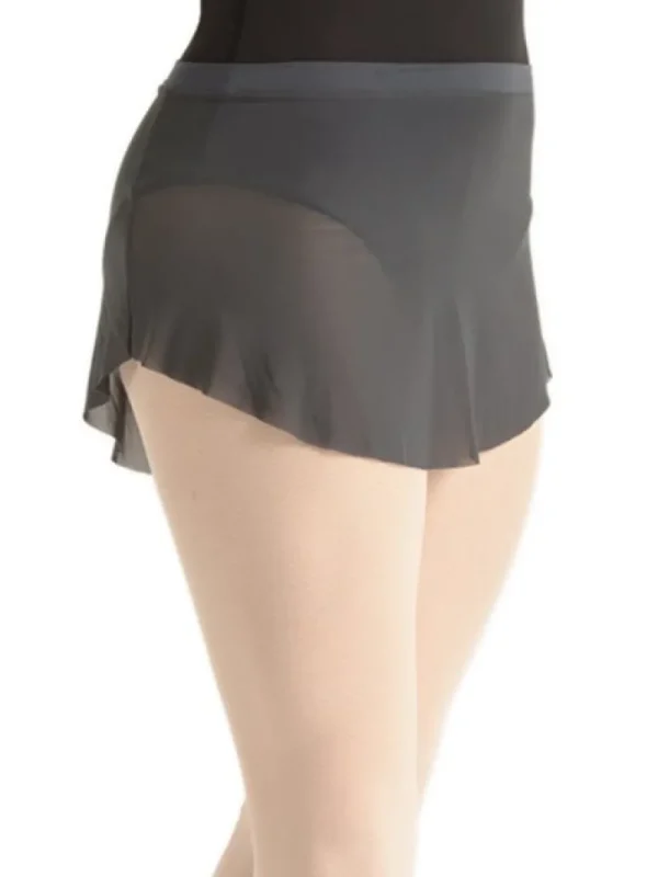 Dansebutikken Flot kort grå balletskørt fra BalletRosa>Dame Ballet Underdele Damer