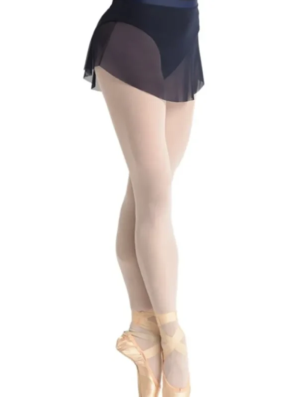 Dansebutikken Flot kort marineblåt balletskørt fra BalletRosa>Dame Ballet Underdele Damer