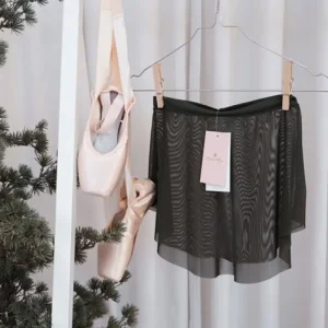 Dansebutikken Flot kort olivengrøn balletskørt fra BalletRosa>Dame Ballet Underdele Damer