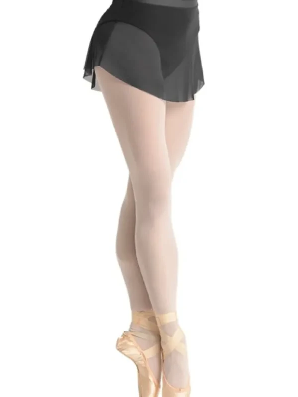 Dansebutikken Flot kort sort balletskørt fra balletrosa>Dame Ballet Underdele Damer