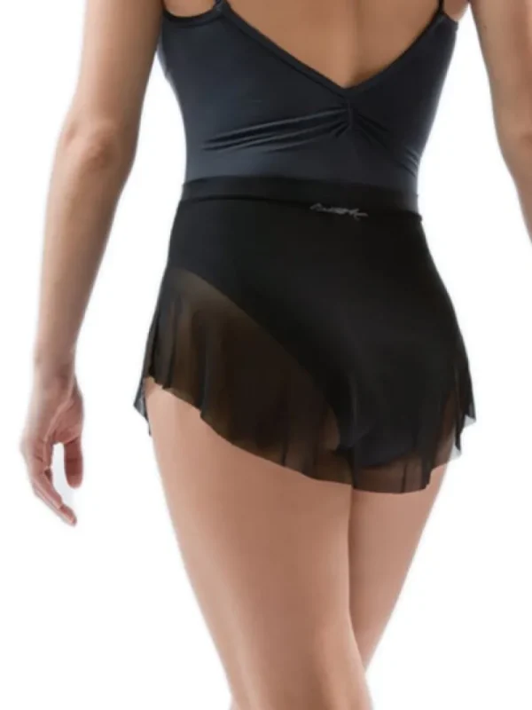 Dansebutikken Flot kort sort balletskørt fra balletrosa>Dame Ballet Underdele Damer