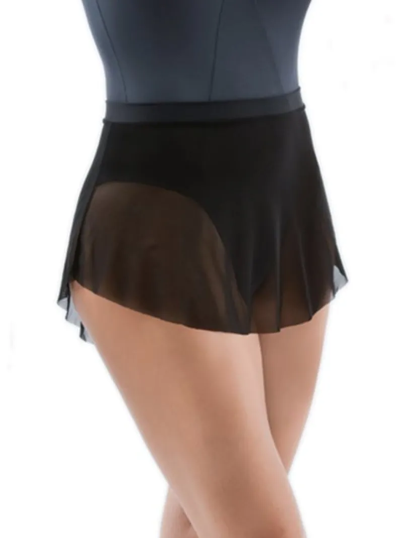 flot_kort_sort_balletskrt_3.webp Dansebutikken Flot kort sort balletskørt fra balletrosa>Dame Ballet Underdele Damer