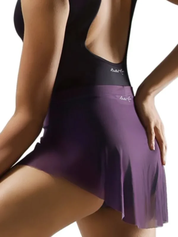 Dansebutikken Flot kort violet balletskørt fra BalletRosa>Dame Ballet Underdele Damer