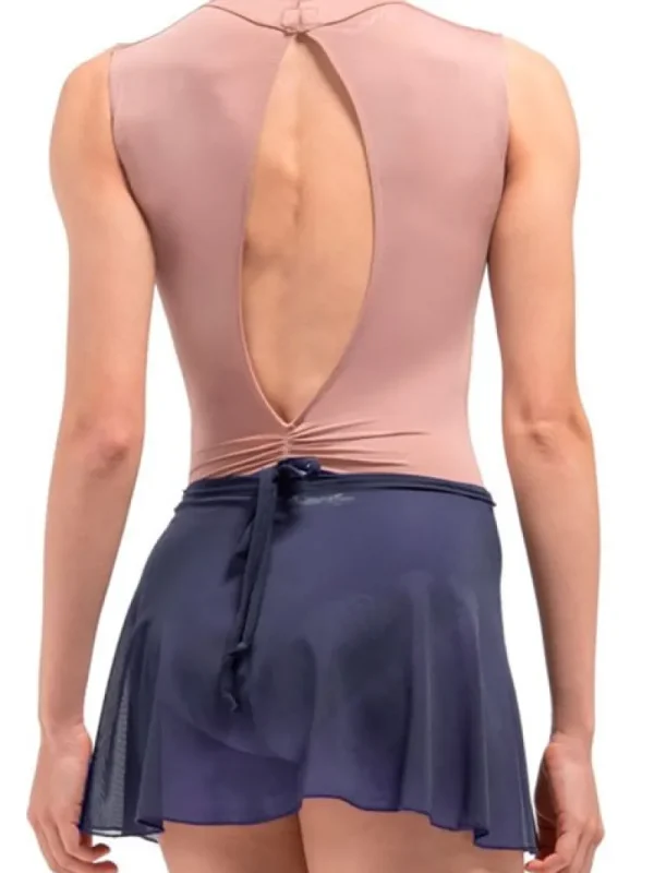 Dansebutikken Flot mørkeblå ballet slå om skørt fra Balletrosa>Dame Ballet Underdele Damer