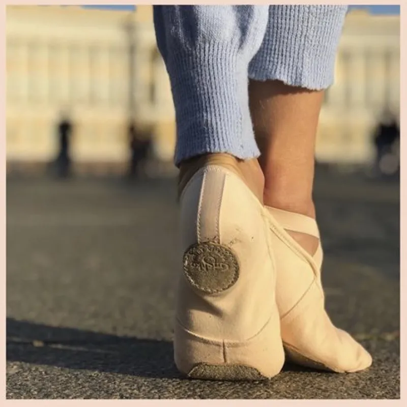 grishko_bld_balletsko_kan_2.webp Dansebutikken Grishko blød balletsko kanvas> Balletsko Bløde