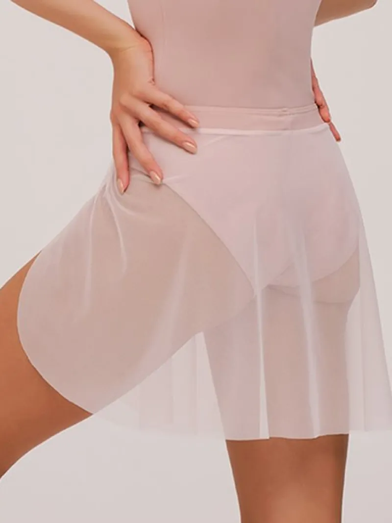 grishko_tea_rosa_pull_on__0.webp Dansebutikken Grishko tea rosa pull on faux wrap skørt>Dame Ballet Underdele Damer