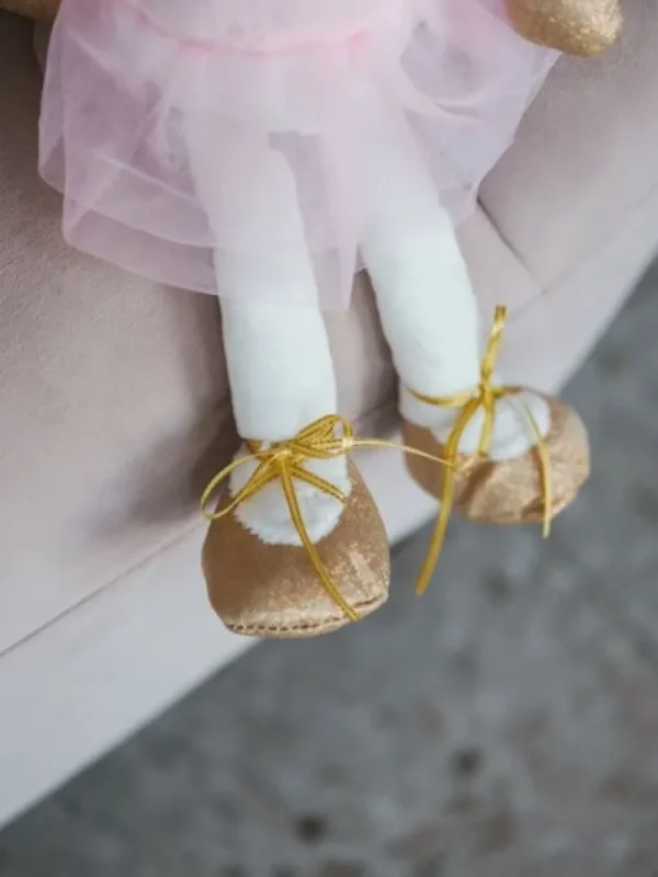 Dansebutikken Hvid balletmus med tutu og balletsko>Børn Andet Til Ballet | Balletting Børn