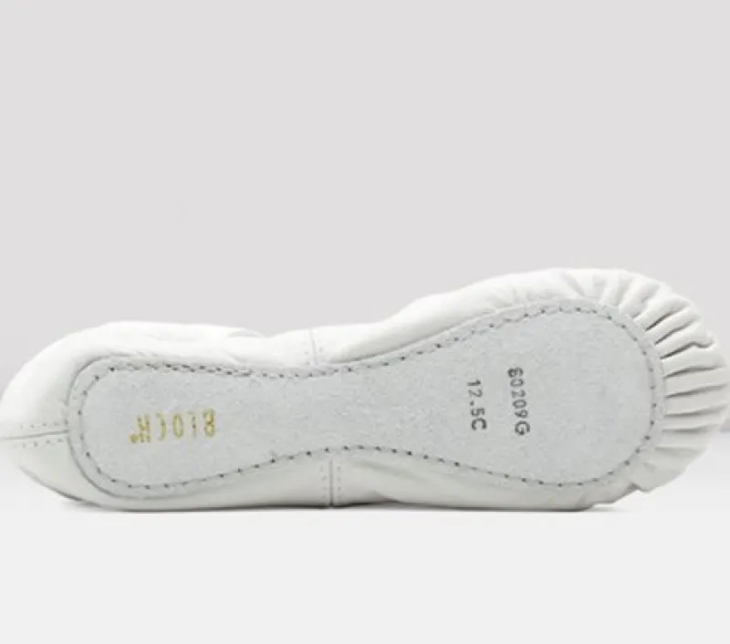 hvide_blde_balletsko_i_sk_2.webp Dansebutikken Hvide bløde balletsko i skind med fuldsål Bloch> Balletsko Bløde