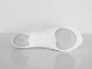 Dansebutikken Kanvas hvid softballetsko/springsko Wear Moi> Balletsko Bløde