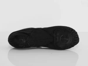 Dansebutikken Kanvas sort softballetsko/springsko Wear Moi> Balletsko Bløde