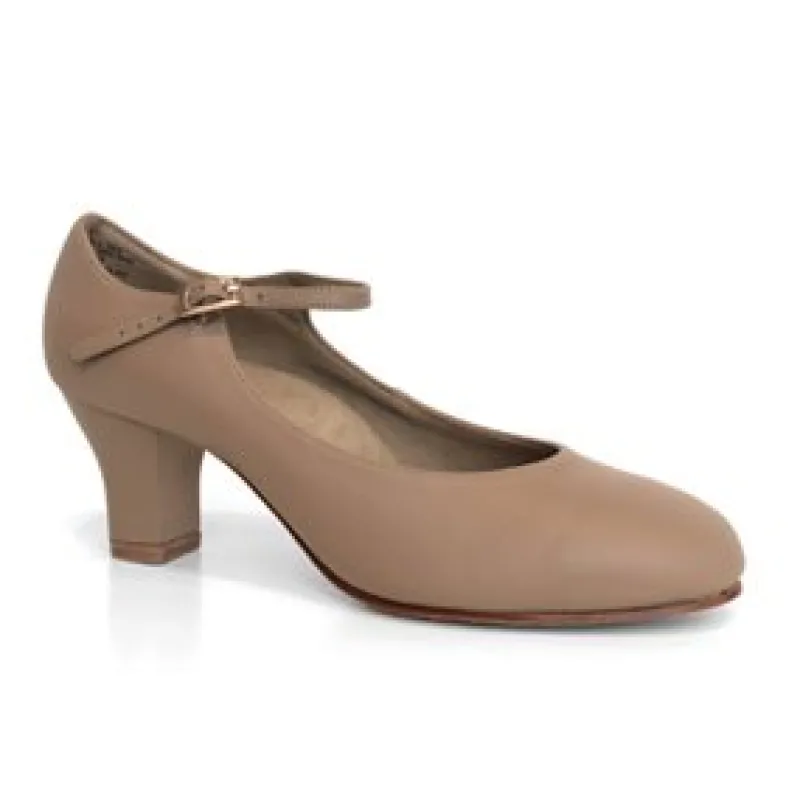 karakter_dansesko_i_beige_0.webp Dansebutikken Karakter dansesko i beige blødt skind>Dame Andre Sko Ballet/moderne Dans | Karatersko