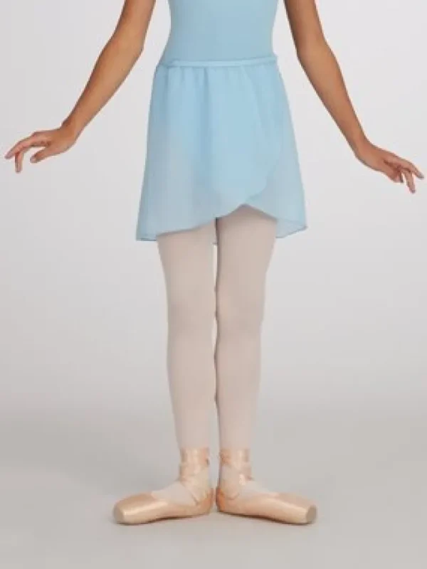 Dansebutikken Lyseblå chiffon skirt børn Capezio>Børn Underdele Piger | Gymnastikkjole Piger