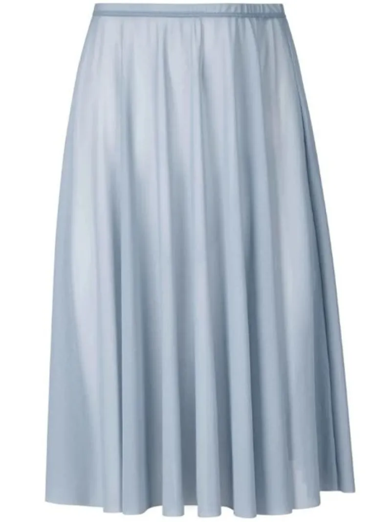 lyseblt_langt_pull_on_mes_0.webp Dansebutikken Lyseblåt langt pull on mesh skørt fra Mara Dancewear>Dame Skørter Til Skøjteløb | Ballet Underdele Damer