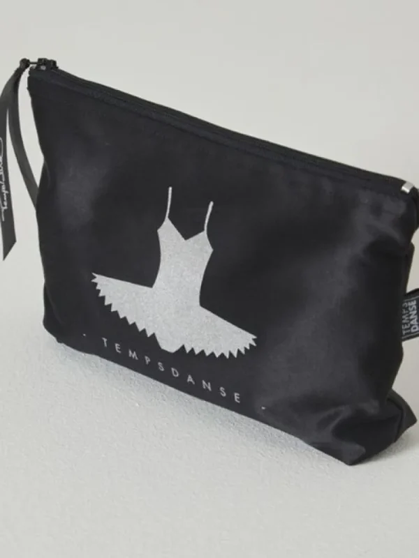 Dansebutikken Makeup pung med sort tutu print fra TempsDanse> Andet Til Ballet | Dansetasker