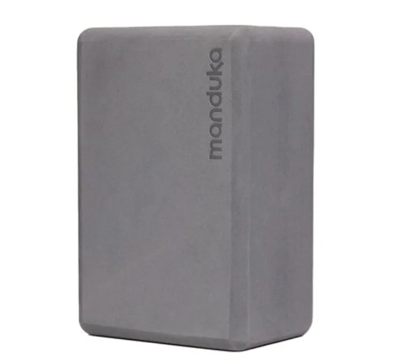 manduka_foam_yogablok_i_k_0.webp Dansebutikken Manduka foam yogablok i koksgrå> Andet Til Yoga