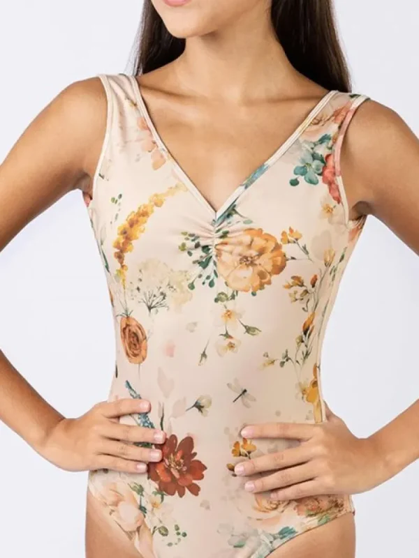 Dansebutikken Mara Dancewear - dragt med blomster print>Dame Balletdragter Damer