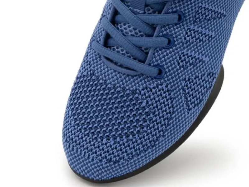 mellem_bl_dansesneaker_i__5.webp Dansebutikken Mellem blå dansesneaker i åndbar strik til damer - Suny>Dame Salsasko Damer | Swingsko Damer