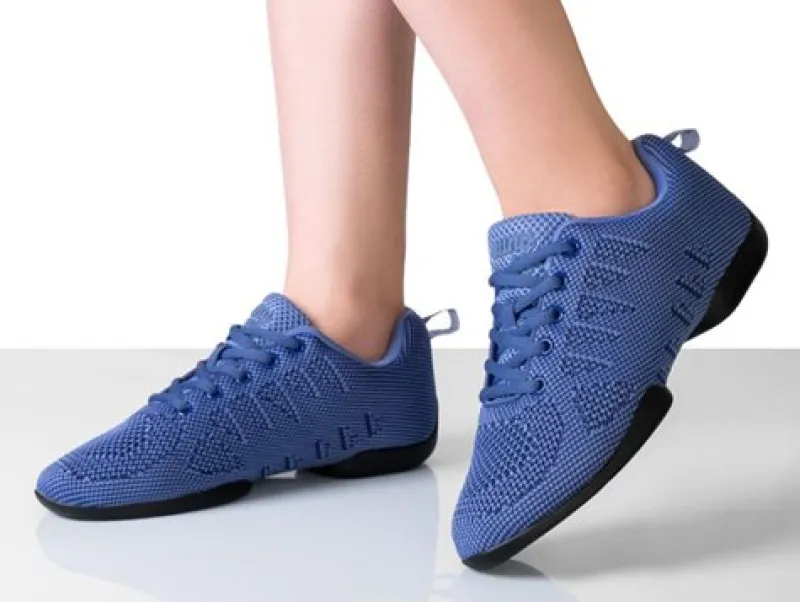 mellem_bl_dansesneaker_i__6.webp Dansebutikken Mellem blå dansesneaker i åndbar strik til damer - Suny>Dame Salsasko Damer | Swingsko Damer