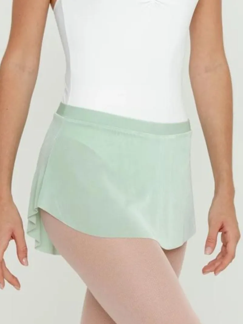 mintgrnt_pull_on_skrt_fra_0.webp Dansebutikken Mintgrønt pull on skørt fra Bullet Pointe>Dame Skørter Til Skøjteløb | Ballet Underdele Damer