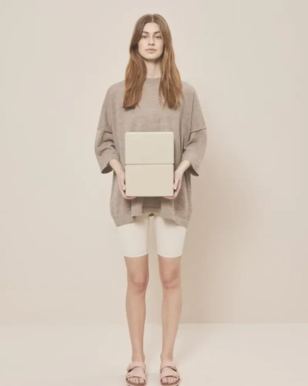 Dansebutikken Moonchild sandfarvet yoga blok> Andet Til Yoga